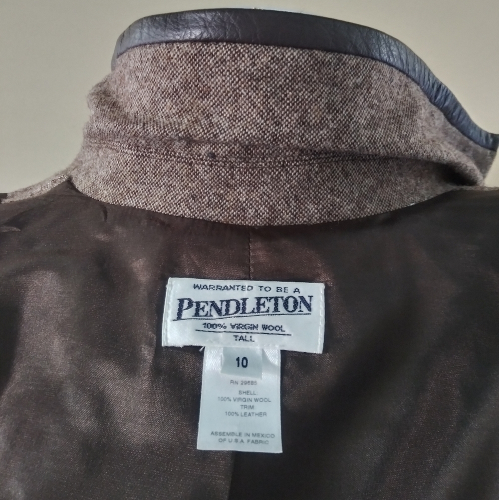 Pendleton 100% Virgin Wool Blazer - image 9